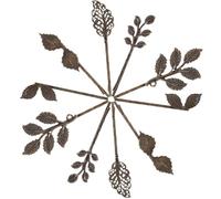 HOOTNEE 10pcs Vintage Bronze Leaf Hair Clips Hairpins for Women and Brides Easy to Clip Decorative Bobby Pins for Weddings and Parties Retro Hair Accessories