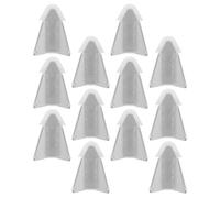 HOOTNEE 12PCS Transparent Sliding Door Locks for Safety Fit Window Guard Locks for Patio Closet Casement Windows Easy DIY Installation Rapid Emergency Exit Security Bar