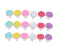 HOOTNEE 18pcs Boy Girl Nail File Pads Nail Grinding Heads Electric Tool Accessories for Newborn Care Random Color
