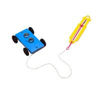 HOOTNEE 1Set Educational Friction Wheel Experiment Kit Interactive Science for Learning Forces Engaging Hands Physics Activities for Boys for