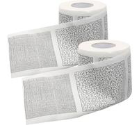 HOOTNEE 2 Rolls Labyrinth Pattern Toilet Paper Roll Creative Labyrinth Design Bathroom Tissue Paper Soft Supple for Home and Office Use
