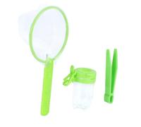 HOOTNEE 2 Sets Explorer Kit with Bug Catcher Nets Observation Bottles and Tweezers for Outdoor Biological Exploration Camping School Science Experiments and