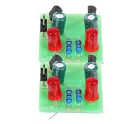 HOOTNEE 2 Sets Soldering Practice Kit for Electronics Education DIY Welding Project with Flashing LED Lights, Electronic Component Soldering Set Suitable for School Teaching and Beginners