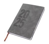 HOOTNEE 2025 Yearly Planner Notepad A5 Daily Notebook with Smooth Writing Lightweight Paper for Office and Travel Use Academic Multi-function Note Book for Efficient Scheduling