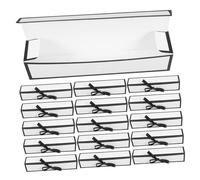 HOOTNEE 20pcs Foldable Chocolate Packaging Boxes Elegant Edged Favor Containers for Parties Birthdays Weddings and Celebrations Versatile Design for Various Occasions