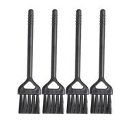 HOOTNEE 20pcs Keyboard Brush Lightweight Portable Black Pp Material Mini Cleaning Brushes for Home and Store Electronic Devices Dust Removal