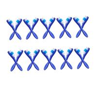 HOOTNEE 20pcs Mini Toothbrushes for Inmates Compact Prison Oral Care Brushes with Handles Self Harm Prevention Easy to Use for Correctional Facilities