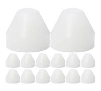 HOOTNEE 20pcs Non-stick Pe Pen Insulation Bushing Wear-resistant Pen Gaskets for Ca Finishing Wood Turning Tools Supplies