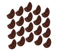 HOOTNEE 24pcs Realistic Fake Chocolate Models Decorative Props for Dollhouse Photography Display Multi-function Chocolate Decor Bulk Simulated