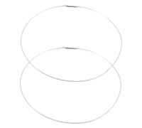 HOOTNEE 2pc Washer Door Seal Clamp Assembly Stainless Steel Boot Spring Clamp for Front Load Washing Machines Prevents Leaks and Ensures Reliable Laundry Performance