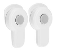 HOOTNEE 2pcs Boy Girl Safety Lock for Refrigerator and Oven Cabinet Locks for Proofing Easy Installation Practical Anti-Pinch Design for Safeguarding Little Ones