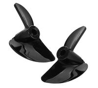 HOOTNEE 2pcs Cnc Precision Dual Direction Propellers for Mini Boat Motors Streamlined Design for Reduced Water Resistance for DIY Electric Boats