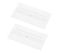 HOOTNEE 2Pcs Fire Alarm Manual Switch Cover High Temperature Resistant Glass Break Cover for Emergency Fire Safety System Clear Markings for Enhanced Visibility