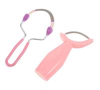 HOOTNEE 2pcs Manual Epilator Face Hair Remover Portable Spring Hair Removal Tool for Women Beauty Tool Use for Facial Removal