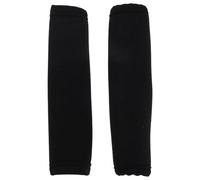 HOOTNEE 2pcs Stroller Handlebar Covers with Hook and Loop Fastener, Non-Slip Pram Armrest Protector Sleeves, Soft Fabric Pushchair Handle Grip Replacement for Strollers