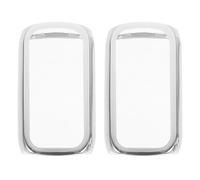 HOOTNEE 2pcs TPU Smartwatch Protection Shell Full-cover with Screen Protector Compatible with Fitbit Luxe for Daily Wear