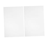 HOOTNEE 2pcs Transparent Lenticular Illusion High Clarity Plastic Invisibility Blanks for Funny Magician Props Close-up Tricks and DIY Decorations