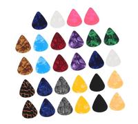 HOOTNEE 30pcs Acoustic Guitar Picks Cello Plectrum Ukulele Picks Finger Plectrums for Guitar Beginners Music Accessories Style
