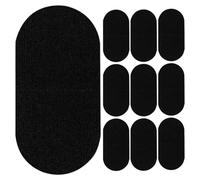 HOOTNEE 30pcs Snore Reduction Tape Breathable Fabric Mouth Tape for Adults Not Easy to Fall Off Black for Snoring Home Use Sleeping Aid