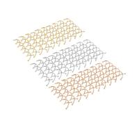 HOOTNEE 30pcs Spiral Hair Clips Hairpins Set, Gold Silver Rose Gold Bobby Pins for Women, Twisted Barrette Styling Accessories for Updo and Everyday Hair Care