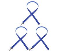 HOOTNEE 3pcs Leash Harness Walking Rope for Blue Nylon with Plastic Clips Ensures Safety Easy to Use Outdoor Walking Rope for Hiking