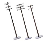 HOOTNEE 3Pcs Scale Garden Decor for City Train Scenes and Model Train Accessories