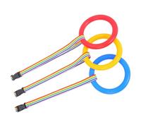 HOOTNEE 3pcs Toddler Walking Rope with Handles for Preschoolers Safety Tether Leash Made of Sturdy Plastic and Fiber, Keep Children Organised in Line for Daycare Classes
