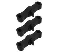 HOOTNEE 3pcs Twin Stroller Connectors Stable and Reliable Plastic Linker for Double Strollers with Low Gravity Design for Sidewalks and Hospital Visits