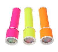 HOOTNEE 3Sets DIY Kaleidoscope Kit for Creative Kaleidoscope Making Materials Educational Science for Preschoolers Enhance Parent Interaction Learn Optical Principles Through