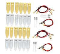 HOOTNEE 3Sets Fruit Battery Science Experiment Kit Educational Toy for Boy Girl DIY Physics Teaching Project Engaging Science Lab Supplies for Young Learners
