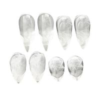 HOOTNEE 4 pairs Lifelike for Cosplay Halloween Horror Decoration Scary Teeth for Parties Various for Devil Costumes for Masquerades Celebrations