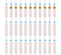 HOOTNEE 40pcs Blue Paper Pregnancy Test Game Cards for Shower Quick Setup, Easy Distribution, Lightweight Scratch off Lottery Style Prank Gift for Indoor Party Scenes
