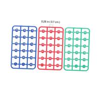 HOOTNEE 49Pcs Colored Lottery Balls for Raffle Games Bingo Balls for Party Activities Lightweight Portable for Entertainment Game