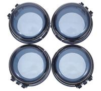 HOOTNEE 4pcs Gas Stove Knob Covers Proof Safety Locks Gas Burner Protective Covers Black Stovetop Knob Guards