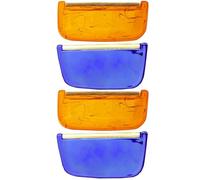 HOOTNEE 4pcs Manual Lint Removers for Clothes and Sofa Cushions, Portable Fabric Shavers with Plastic and Metal Construction, Effective Bobble and Fuzz Tool for Coats and Sweaters