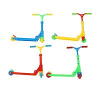 HOOTNEE 4Pcs Mini Finger Scooters Fun Fingertip for Coordination Party Favors for Adults Lightweight Portable for Home Travel