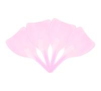 HOOTNEE 4pcs Practical Plastic Hairdressing Mask for Face Protection Eye Shield, Useful Hair Coloring and Barber Shop Tool for Home Use Random Color