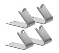 HOOTNEE 4pcs Refrigerator Shelf Clip Freezer Shelf Clip Tool Setup Secure Support Versatile Use for Refrigerators Freezers Coolers