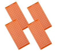 HOOTNEE 4pcs Resin Fiberglass Pcb Breadboard Circuit Board Strip for Electronic Project Component Connections Easy Soldering Prototyping Small-scale Circuit Projects