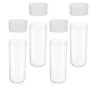 HOOTNEE 4pcs Toothbrush Protector Tooth Brush Head Holder Ps Pp Material Organizes Toothbrush Heads Longterm Protection Travel Supply Outdoor Adventures Accessory 3.73x1.18x0.86in
