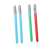 HOOTNEE 4pcs Toy Lightsaber Lightsaber Swords Inflatable Pvc Sword for Boys and Girls Outdoor Play Random Color