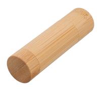 HOOTNEE 5g Bamboo Lip Balm Tubes Refillable Accessory with Stylish Sl esign and Safe for Personal Use, Unique Makeup Container for Women for Home Travel