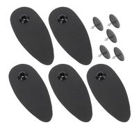 HOOTNEE 5pcs Universal Car Mat Clips Floor Mat Retainer with Lock Carpet Fixing Grips Plastic Anti-slip Holders Easy to Install