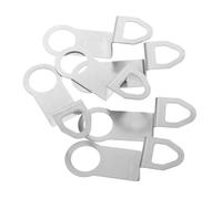 HOOTNEE 6pcs Metal Wall Clock Back Hook Replacement Bracket Clock Hanger for Easy Installation Home Office Aesthetics Smooth Polished Surface Spare Parts Assortment