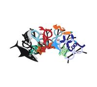 HOOTNEE 6pcs Ocean Animal Glasses Life Eyeglasses Frames for Beach Parties Undersea Costume Events and Photo Booth Props Reusable and Sea Party Supplies