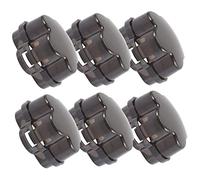 HOOTNEE 6pcs Stove Knob Covers for Gas Burner Safety High Grade Gas Hob Lock Protectors to Prevent from Turning Oven Knobs Reliable Kitchen Safety Accessory