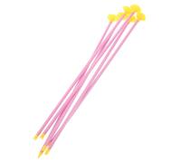 HOOTNEE 6PCS Suction Cup Arrows Plastic Arrows for Archery Practice Indoor Outdoor Games for Boys and Enhances Hand Eye Coordination