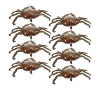 HOOTNEE 8pcs King Crab Shaped Foil Balloons Inflatable Aluminum Film Cartoon Crab Balloon Decoration Set for Birthday Party Decor Suitable for Ocean and Seafood Theme Events