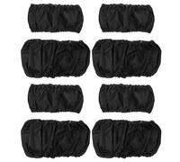 HOOTNEE 8pcs Stroller Wheel Covers Elastic Protective Wheelchair Dustproof Covers for Pushchairs and Prams Portable Classic Color Compatible with Various Wheel