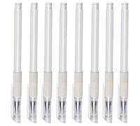 HOOTNEE 8Pcs Waterproof Tattooing Marking Pens White Single Head Point Marking Pen for Salon Use and Skin Line Drawing in Tattoo Shops